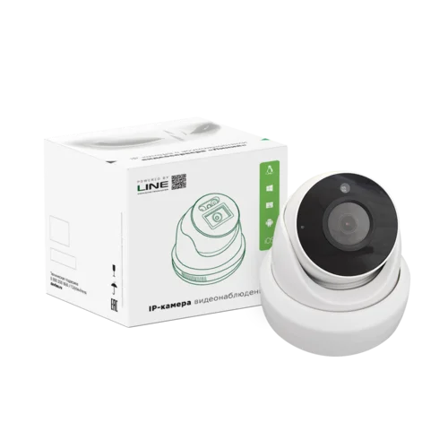 Камера сетевая купольная 5 Мп Линия 2.8мм